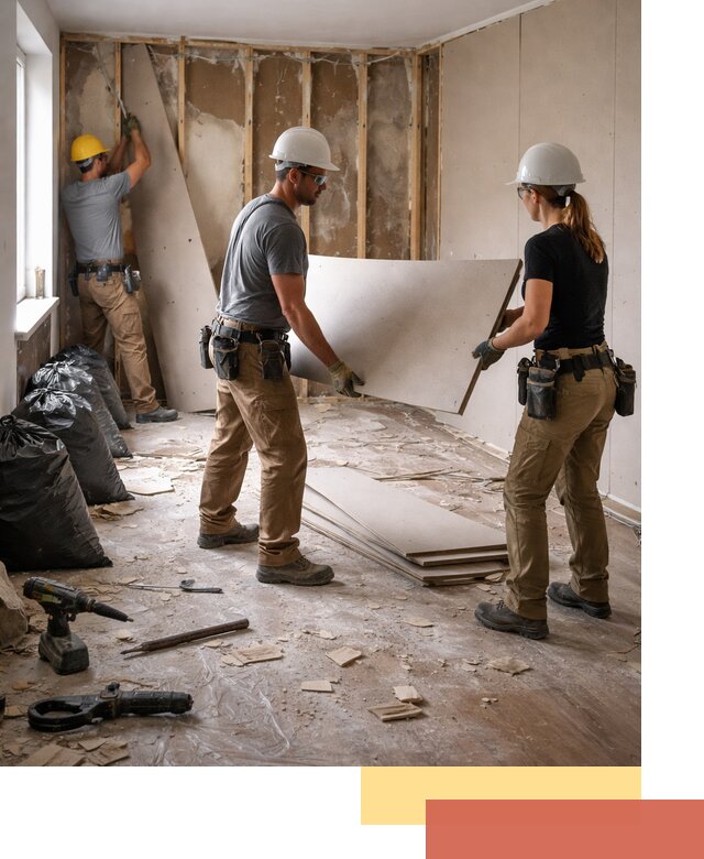 Демонтаж стеновых панелей в Киржаче быстро и аккуратно