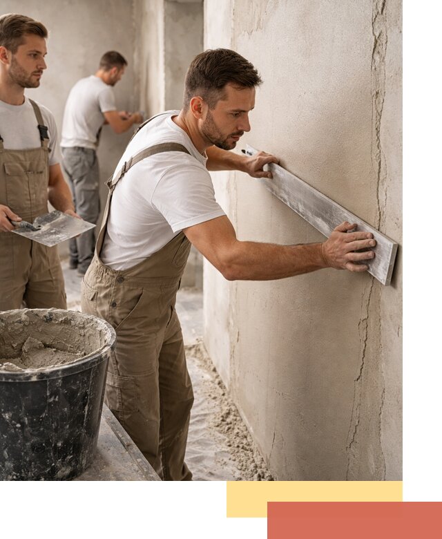 Штукатурка стен без маяков в Киржаче быстро и качественно