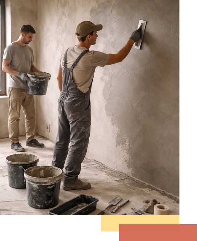 Нанесение микроцемента на стены в Киржаче качественно и быстро