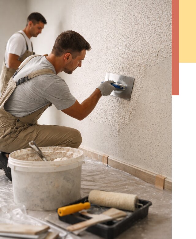 Нанесение жидких обоев в Киржаче от 7733 руб./м2 — быстро и недорого | ОТДЕЛОЧНИК-Крж