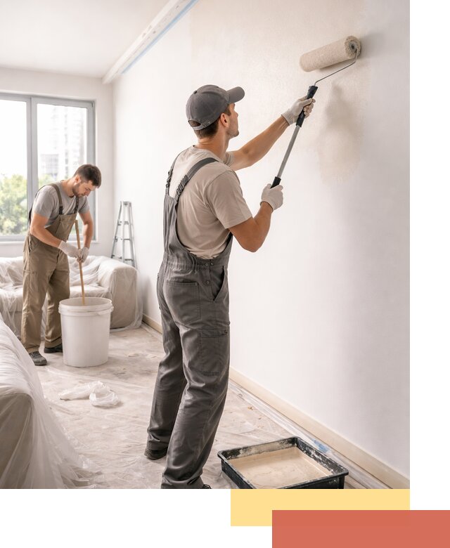 Покраска стен в офисе в Киржаче — быстрый и качественный ремонт