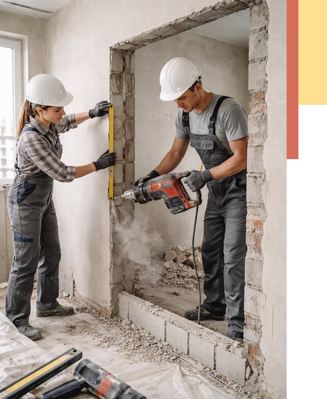 Создание проемов в стенах в Киржаче от 6702 руб. — алмазная резка и расширение | ОТДЕЛОЧНИК-Крж