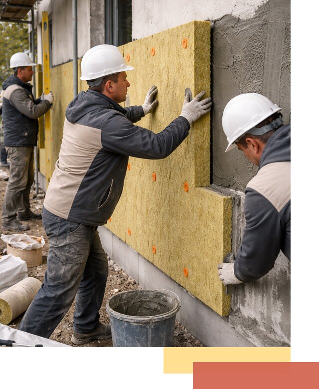 Утепление стен минватой в Киржаче — тепло и звукоизоляция