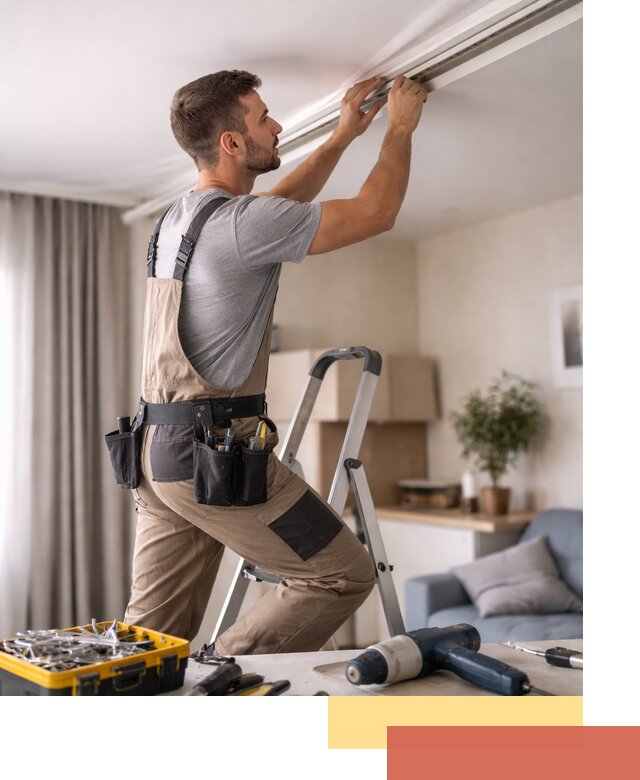 Ремонт натяжных потолков в Киржаче — качественно и оперативно