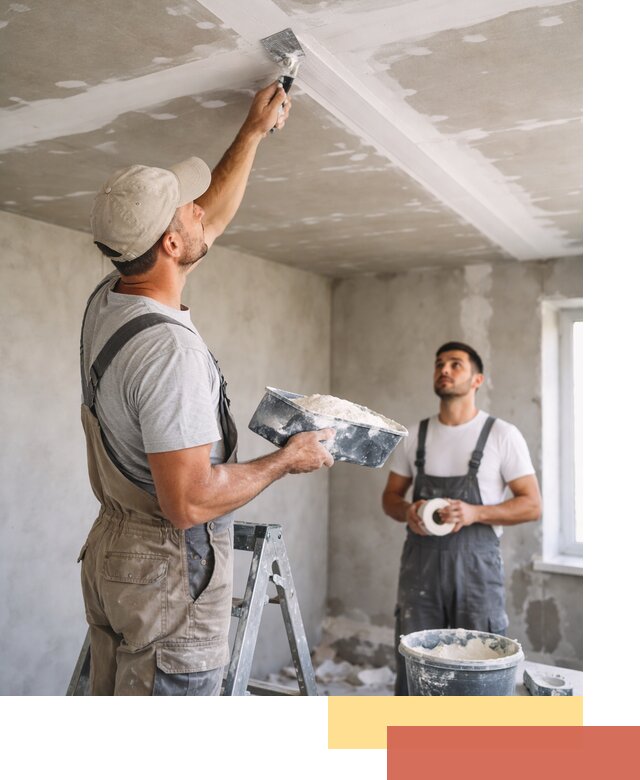 Обработка швов потолка ГКЛ в Киржаче: качественная заделка и шпатлевка