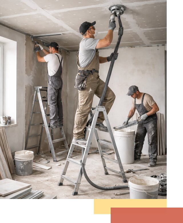 Ремонт потолка из гипсокартона в Киржаче: быстрый и качественный монтаж