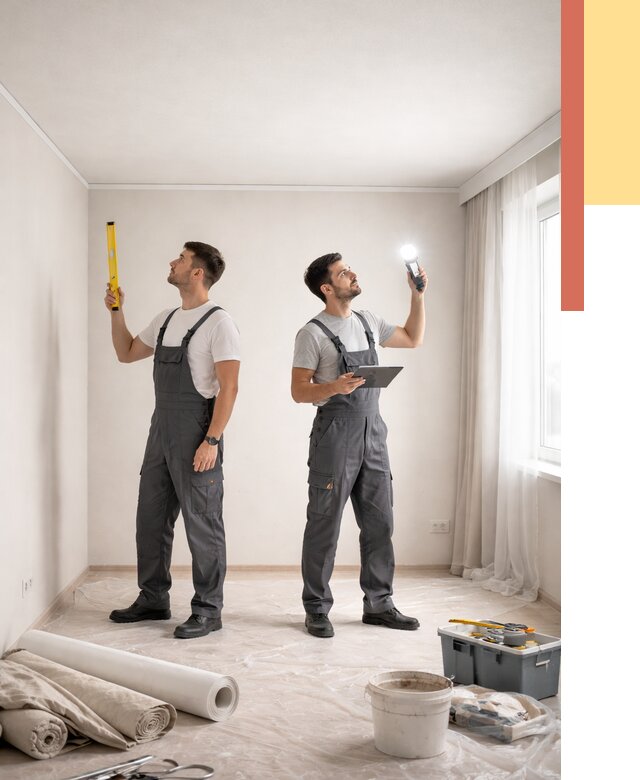 Отделка потолка в Киржаче недорого от 773 руб/м2 | Услуги ОТДЕЛОЧНИК-Крж